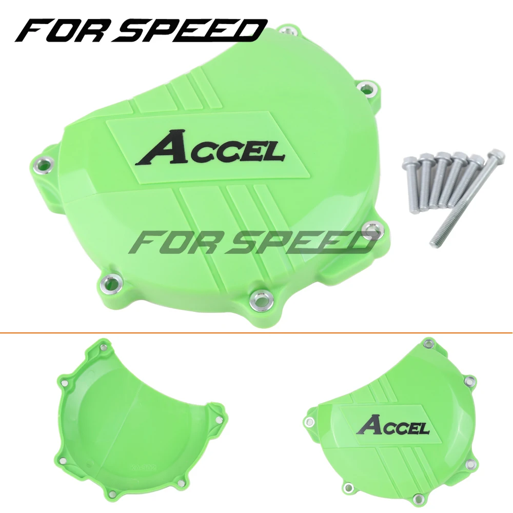 Нейлоновый защитный кожух сцепления для KAWASAKI KX450F KXF450 KX 450F KXF 450 2006-2017 зеленый |