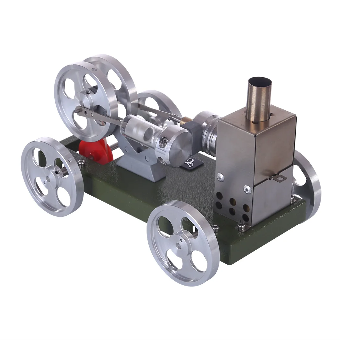 

DIY Assembly Stirling Engine Car Model Set Physical Experiment Toy
