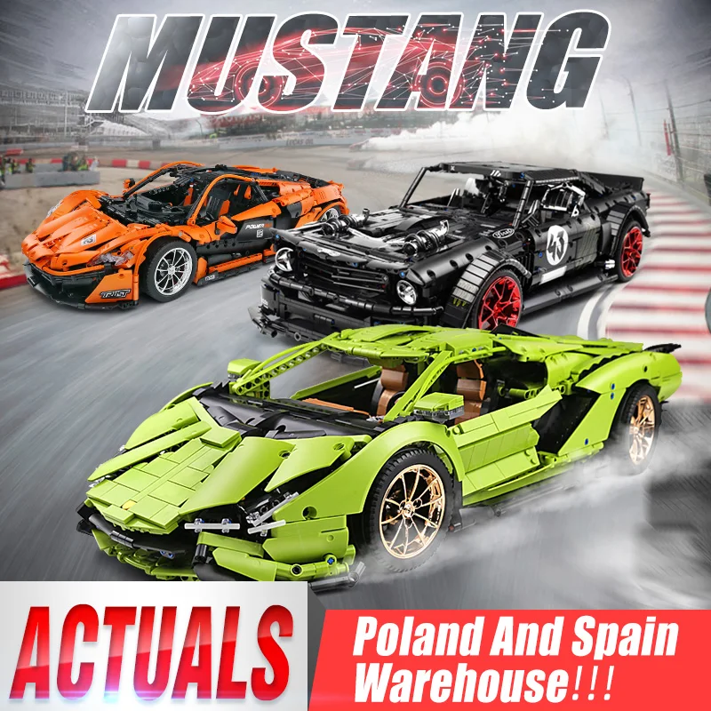 Пресс форма для King 13090 моторизованный автомобиля совместимый с Iphone 20087 MOC 16915 McLaren P1