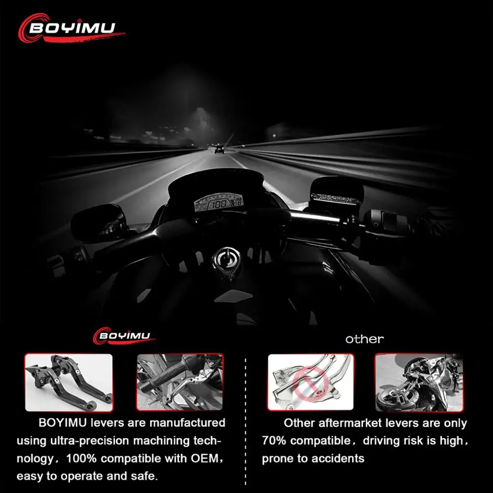 Для HONDA CBR 1000RR CBR1000RR 2004-2019 мотоциклетные регулируемые складные выдвижные рычаги