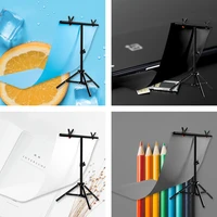 photography background holder stand metal t shape photo studio backdrop frame support bracket with clamp for video photo stands