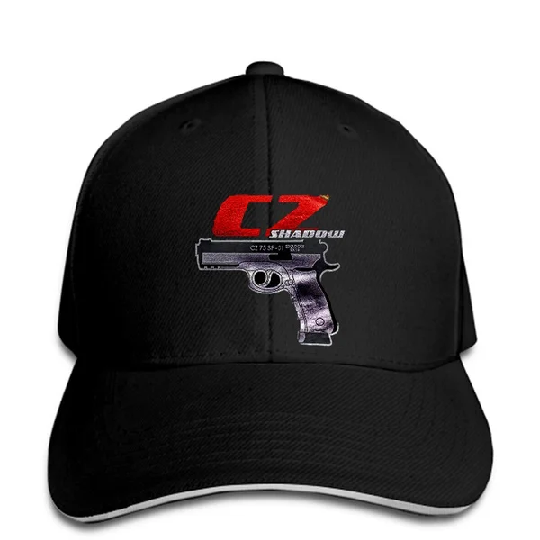 

Бейсболка с фианитами 75 Shadow 2, дизайн модели CZUB-CZ, Снэпбэк Кепка с заостренным планом