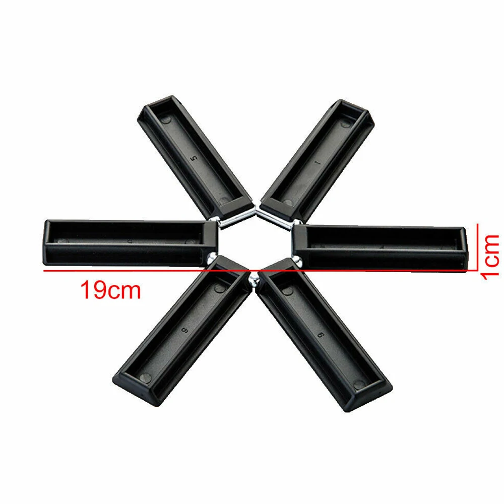 

3PCS Foldable Non-slip Heat Resistant Pad Pan Placemat Holder Mat Coaster Cushion Kitchen Accessories