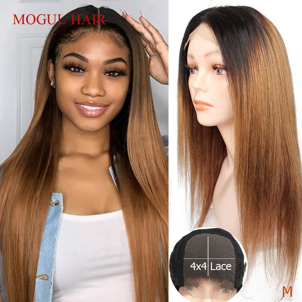 Парик на шнуровке 4x4 парик из человеческих волос с неповрежденной кутикулой