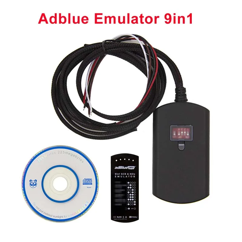 Adblue Эмулятор 9 в 1 грузовик эмуляция диагностический инструмент для Volvo/для IVECO/для Renault Adblue Эмулятор 9в1 7в1 OBD2 грузовик инструмент - Цвет: Adblue 9in1