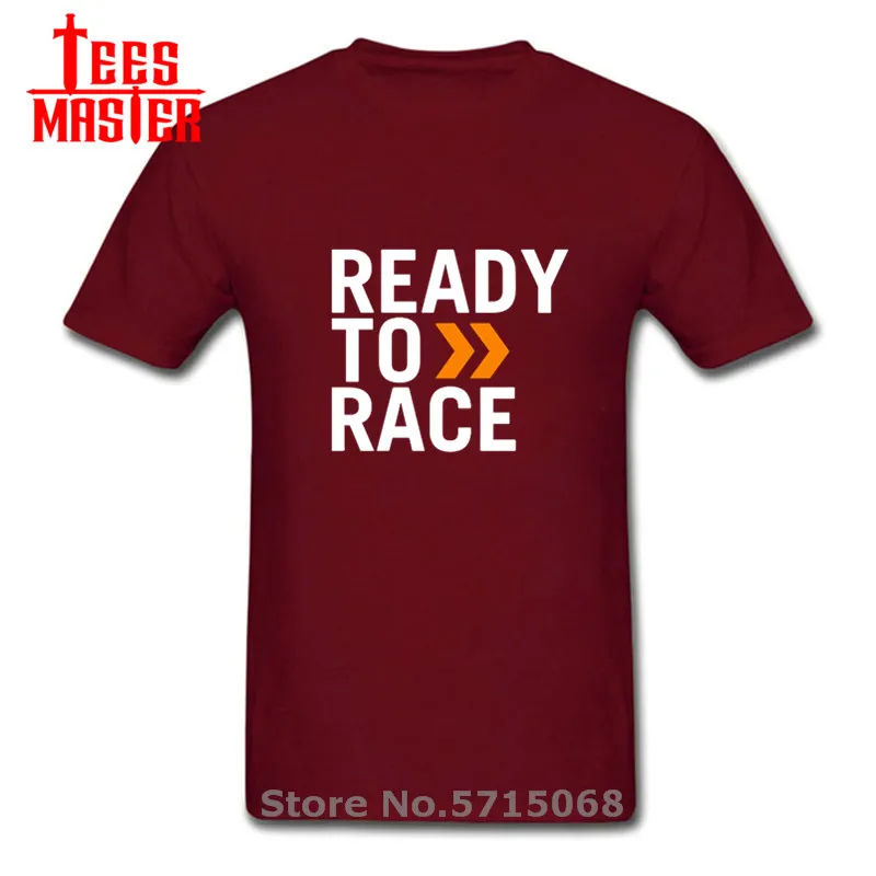 Модная модная футболка с рисунком готов к гонке машинками жаровня для езды на