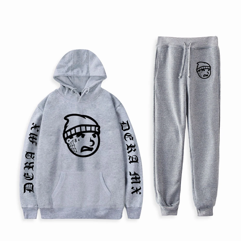 

Комплект из двух предметов Gera MX для мужчин и женщин, толстовка с длинным рукавом и брюки-джоггеры, модная повседневная Уличная одежда, Новое ...