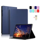 Чехол для планшета Samsung Galaxy Tab S7 Plus 12,4 дюйма, кожаный магнитный смарт-чехол с автоматическим выходом из спящего режима, модель T970 T975, складной корпус с ручкой