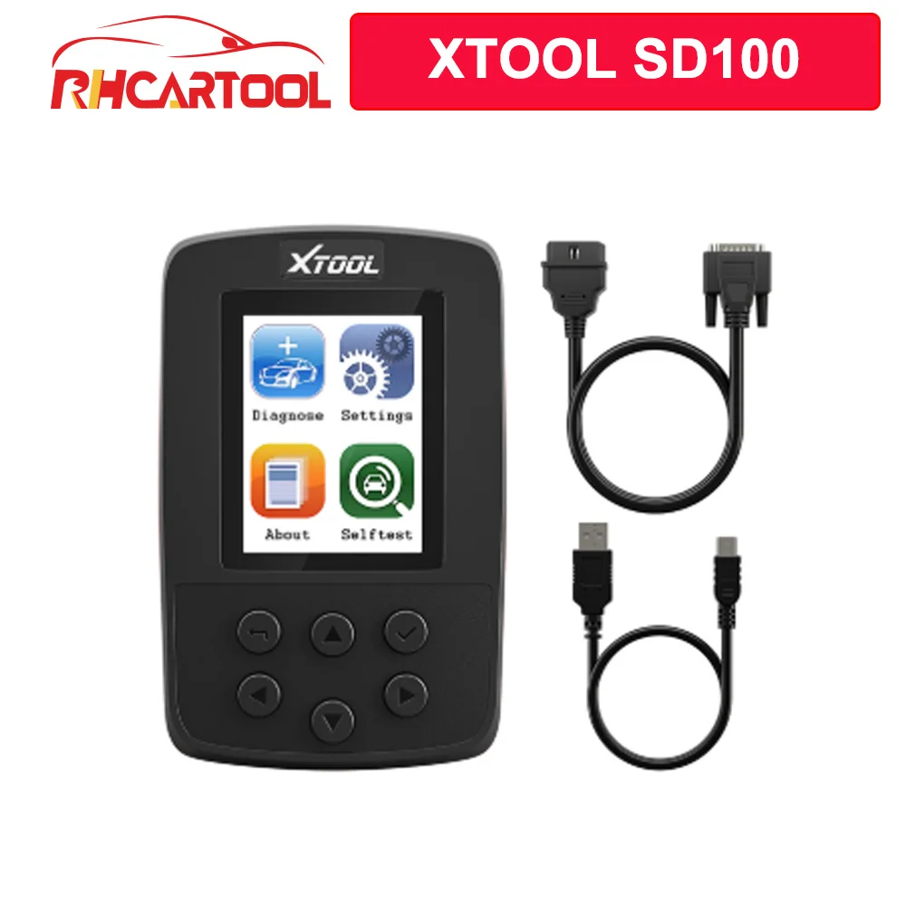 XTOOL SD100 полный OBD2 считыватель кодов сканирующие инструменты Автомобильные