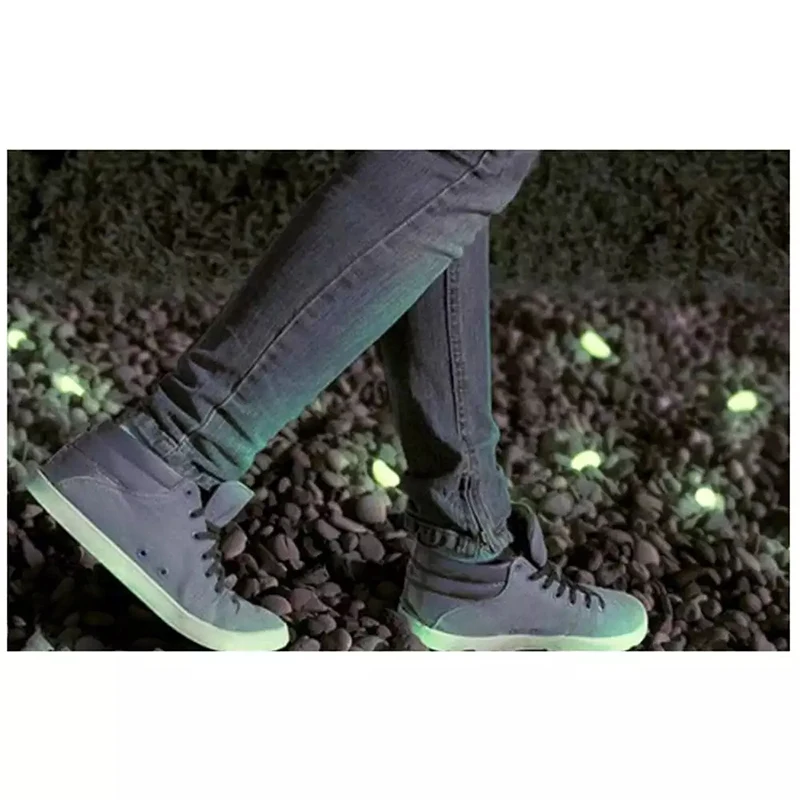 

50pcs Glow In Dark Stone Fluorescent Simulated Shell/Starfishes/Conches Fish Tank Aquarium Miniature Home Room Garden Decoration