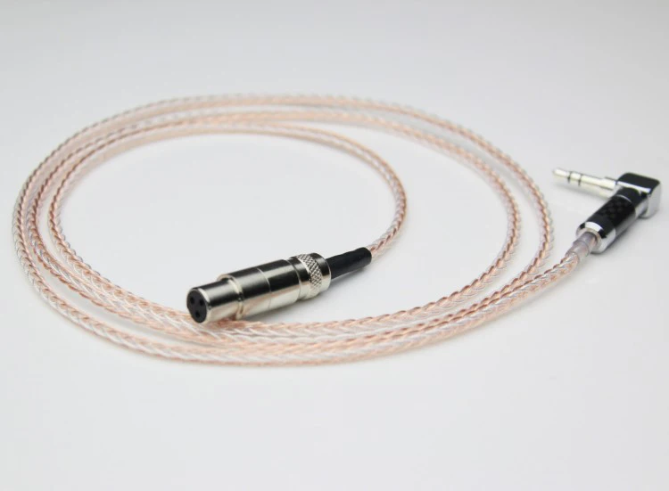 8-жильный 7N OCC посеребренный/медный стандартный кабель для наушников K240 K242 K271 K272