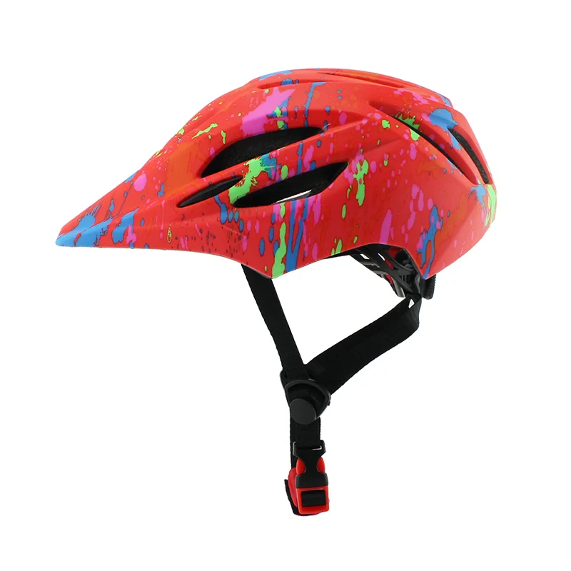 No chin guards Ftiier Детский велосипедный шлем со съемным Pro защиты детей полный уход за кожей лица велосипед Велоспорт Светодиодный горы Mtb дорожный шлем Ciclismo - Цвет: No chin guards