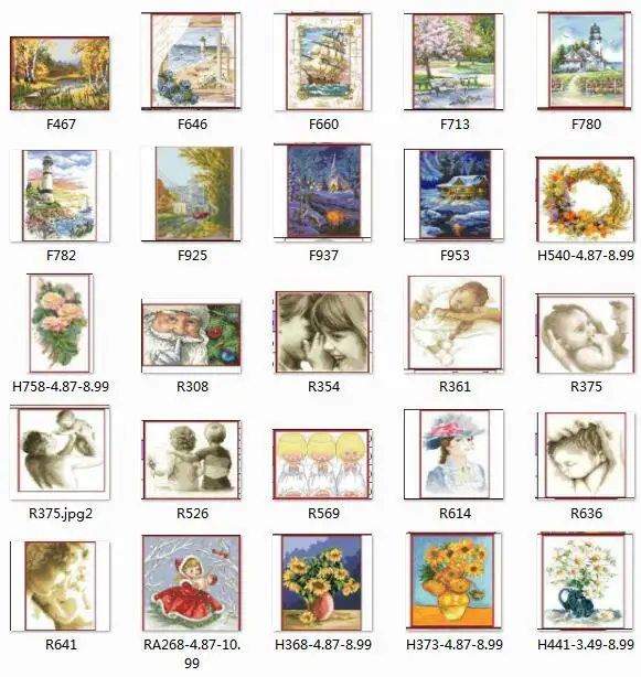 Набор для вышивки крестом aida 14ct 11ct холсты стежков с принтом вышивка рукоделие