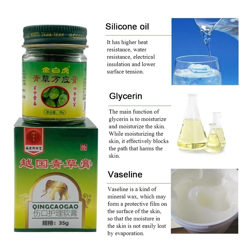 

Vietnamese Balm Ointment Powerfully Relieves Muscle Pain Headache Neuralgia Acid Stasis Rheumatoid Arthritis Pain Relief Cream