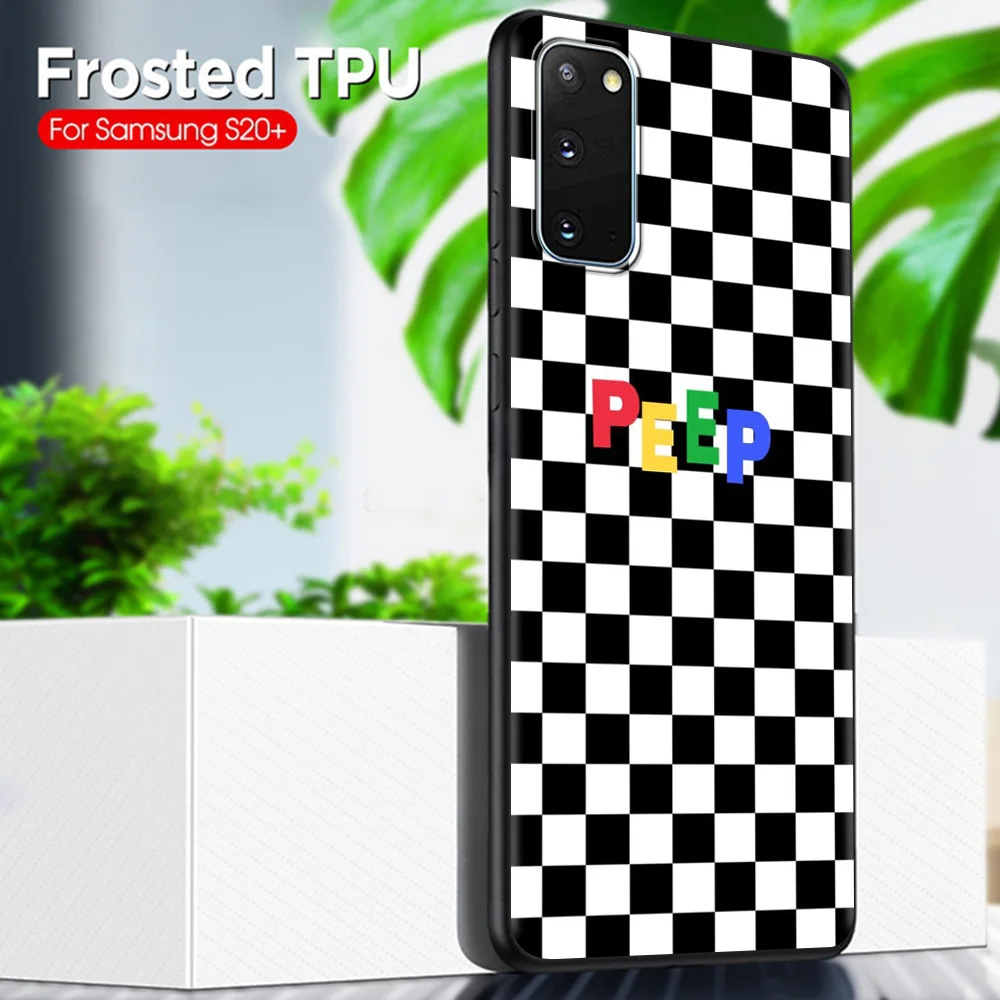 

Phone case For Samsung Galaxy S21 Ultra S20 FE S10 Plus Lite S9 S10e cover shell Checkerboard Plaid Checked