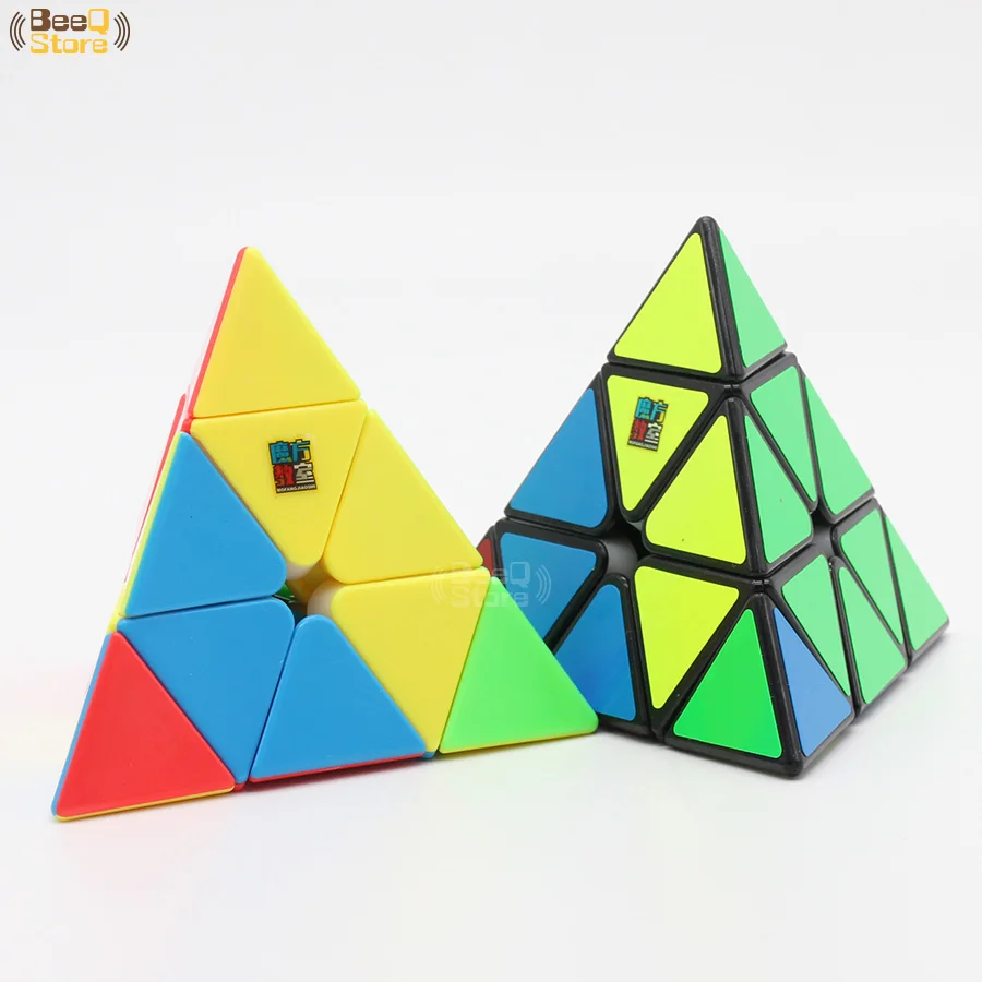 Mofangjiaoshi 3x3x3 MF Пирамида магический куб скоростная головоломка Moyupyraminx Magico Cubo черный