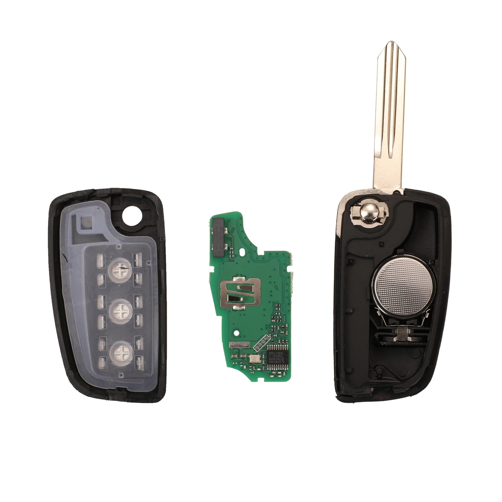 

Kutery 5PCS/Lot Remote Smart Car Key For Nissan Sylphy 2019 Bluebird Qashqai Kicks Tilda 3Buttons 433MHZ 4A PCF7952E Chip