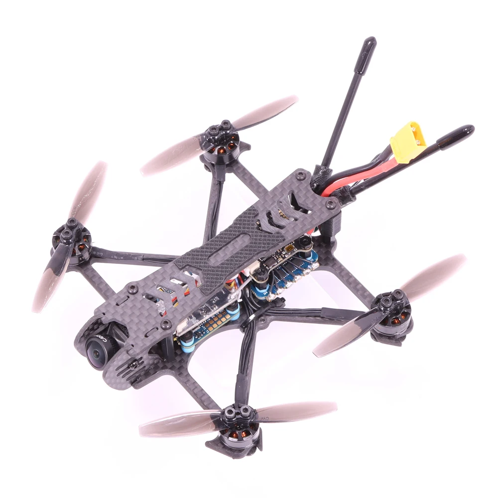 AlfaRC Fi-115 2 5 дюйма 65 мм Пропеллер зубочистка рамка Дрон FPV гоночный Квадрокоптер