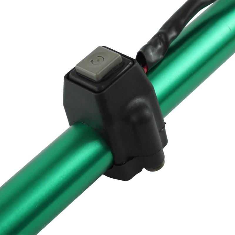 

7/8" Motorcycle Power Ignition Start Switch Button With Square cannula Connector For Yamaha Honda Motorbike ATV Dit Bike