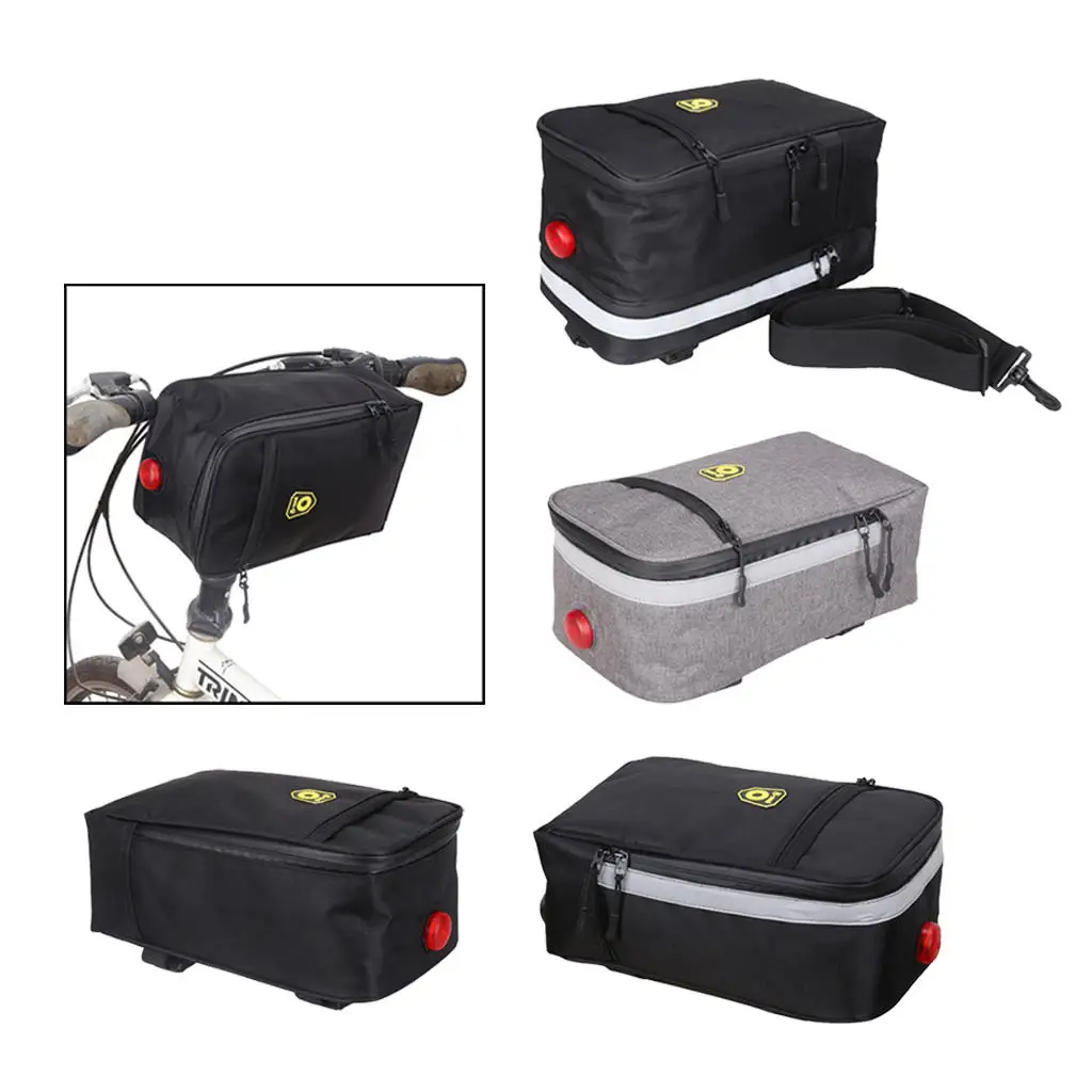 

Cycling Bike Trunk Pouch Bag Rear Rack Seat Tail Top Storage Pannier