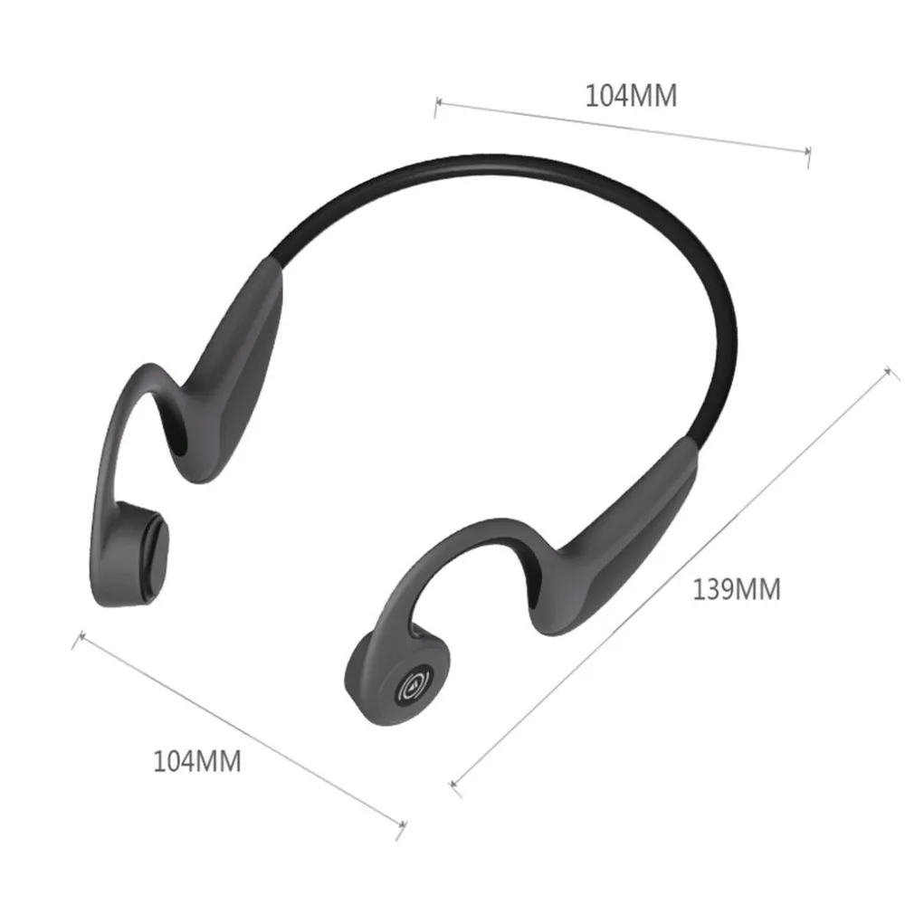 Tayogo S2 Bluetooth 5,0 Беспроводной наушники костной проводимости Спорт на открытом воздухе с защитой от пота, гарнитура с микрофоном, гарнитура