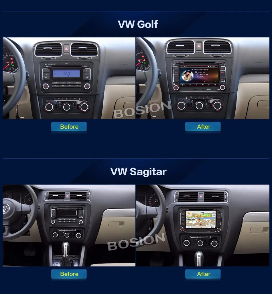 Bosion Android 10 PX6 автомобильный dvd-плеер GPS Navi для Volkswagen Skoda Octavia golf 5 6 touran passat B6 polo tiguan audio