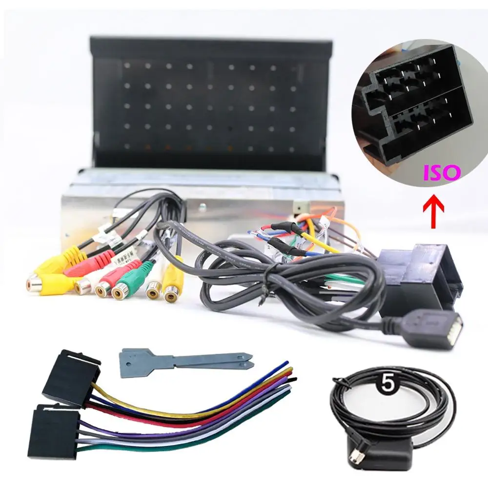 Универсальная Автомагнитола Android 8 1 Автомобильный мультимедийный плеер Радио