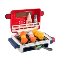electric simulation spray barbecue oven lighting music food color changing childrens toys