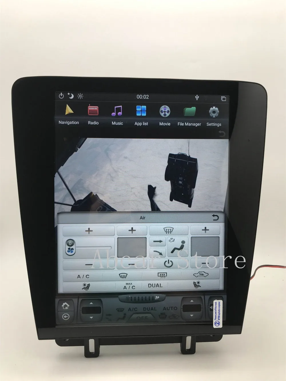 12," Тесла стиль Android 8,1 автомобильный dvd плеер gps навигации для Ford Mustang 2010 2011 2012 2013 стерео радио ips px6