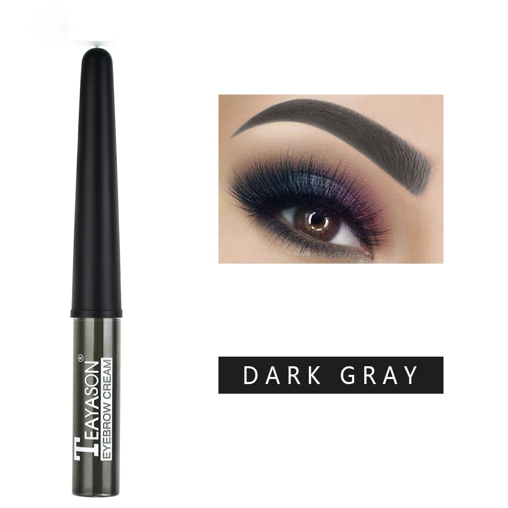 

new 3D Eyebrow Long Lasting Waterproof Eyebrow Mascara Cream Eye Shadow Makeup Beauty Comstic Tool with Brush