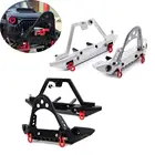 Алюминиевый передний задний бампер Bull Bar с запасным держателем для шин 1:10 осевой SCX10 JEEP SCX10 II 90046 90047 TRX-4 TRX4 Радиоуправляемая машинка