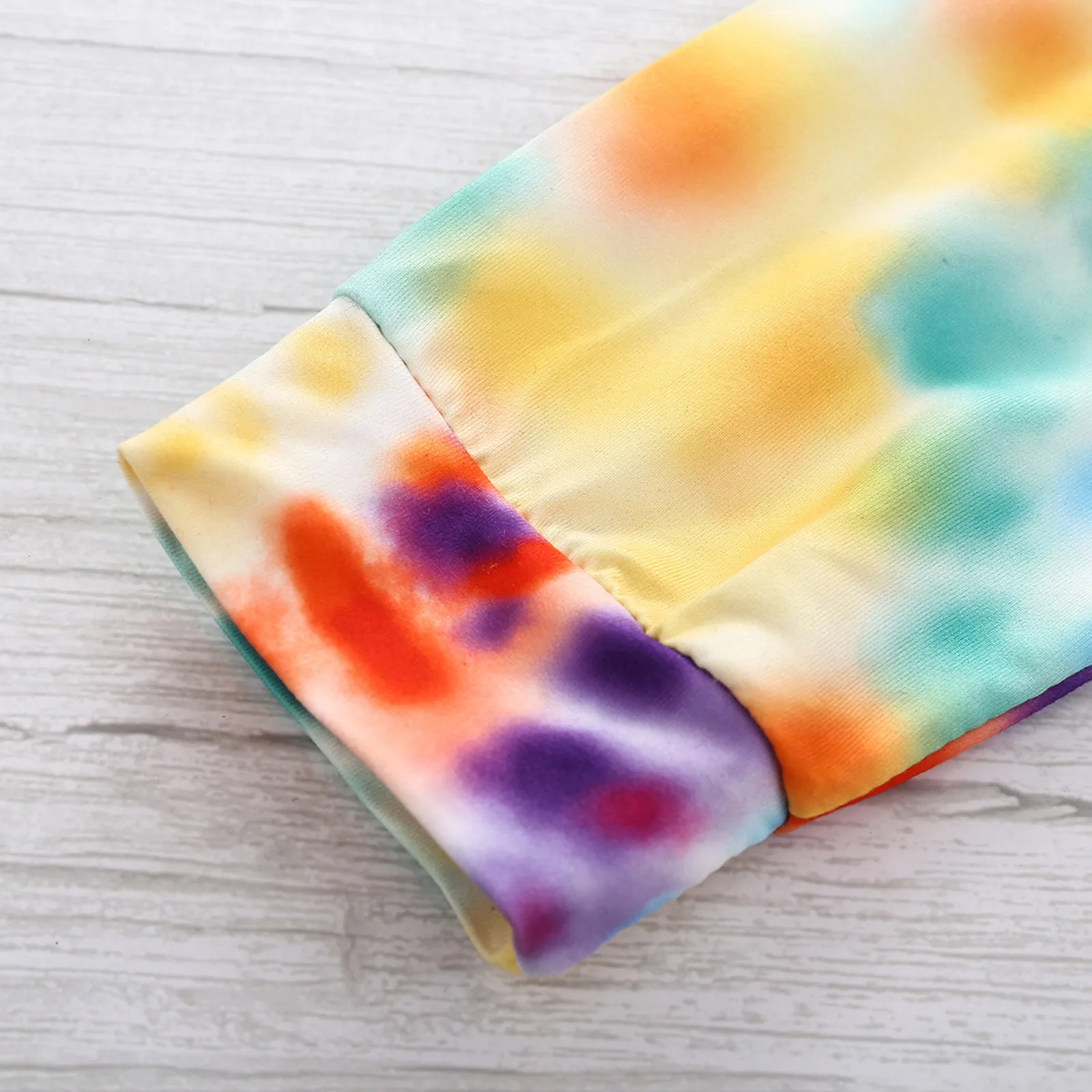 

clothing set for Infant Baby Boy Girls Tie-Dye Hooded Pullover Sweatshirt+Pants Outfits Infant Baby Autumn Clothes Outfits 2021