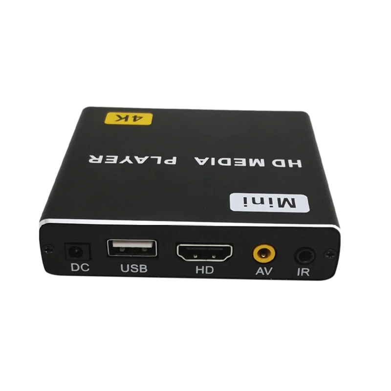 Мини 4K Full HD 1080P медиаплеер с поддержкой SD/USB/HDMI/AV/Autoplay H.265/H.264(EU Plug) | Электроника