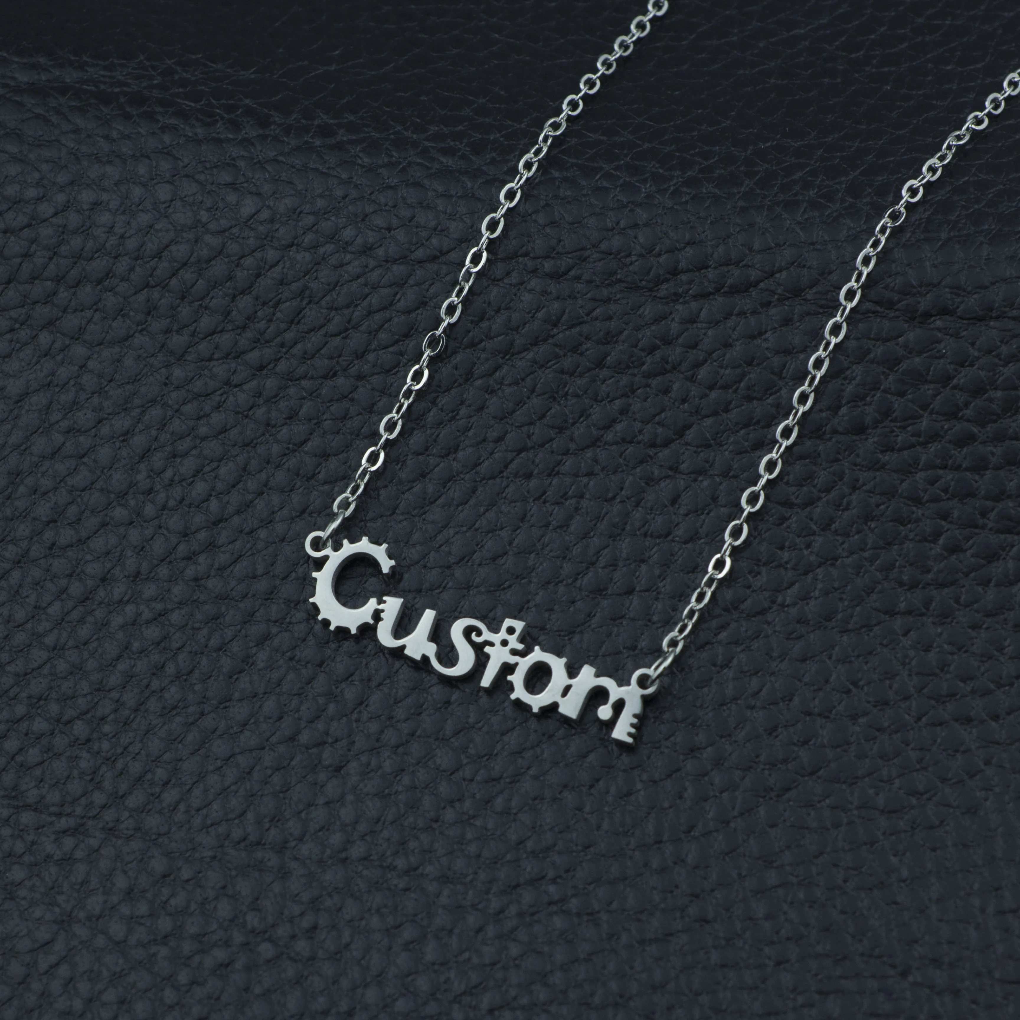 Готический название Цепочки и ожерелья с яркими цепочка крупными звеньями