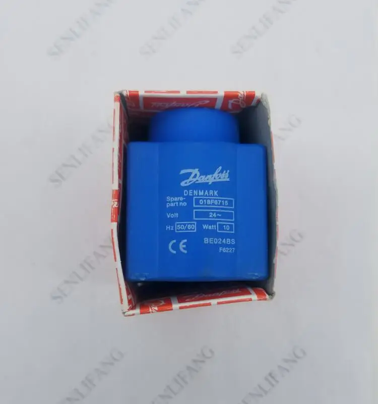Danfoss Соленоидный клапан катушки 018F6715 BE024BS AC24V 50-60 Гц 10 Вт распродажа
