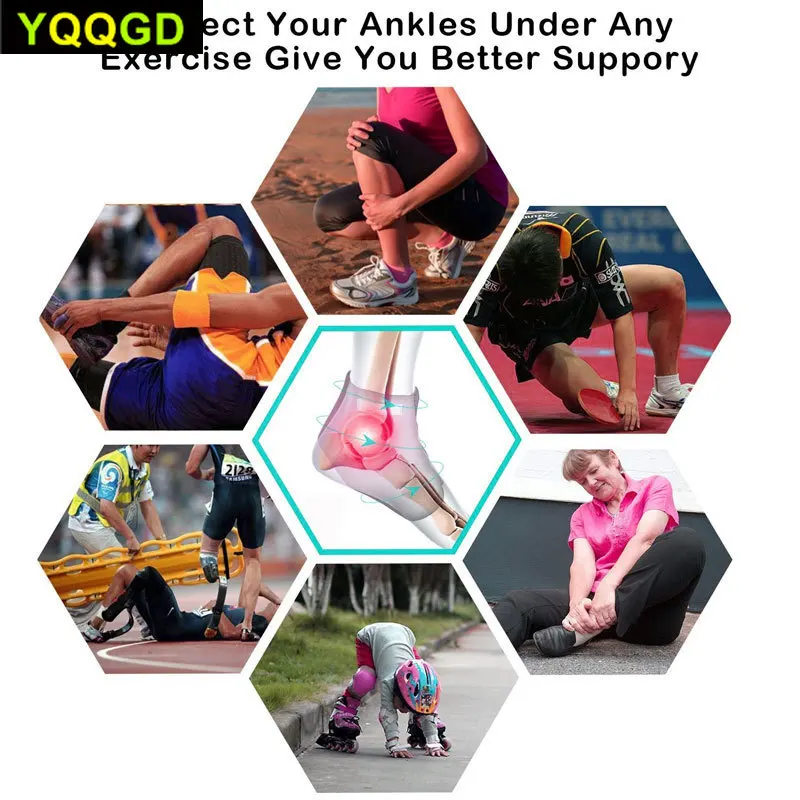 1 шт. компрессионная повязка на лодыжку дышащая стабилизирующая связка