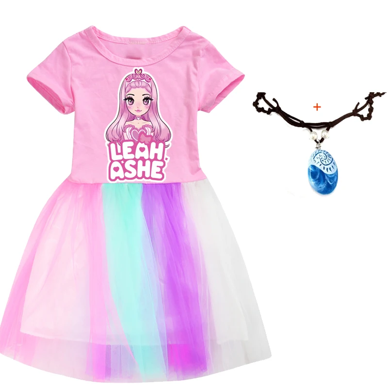 Детское летнее Радужное платье с коротким рукавом | Тематическая одежда и