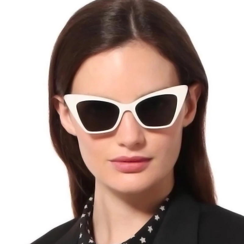 

New Retro Cat eye Sunglasses Women Brand Design Vintage Lady Sunglass Black okulary Sun glasses UV400 lunette soleil femme
