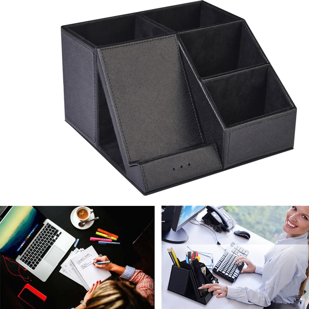 Держатель для ручек с беспроводным зарядным устройством Многофункциональный