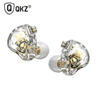 Наушники-вкладыши QKZ AK6 MAX, динамические Hi-Fi наушники-вкладыши с микрофоном, 2 контакта, разъем 0,78 мм