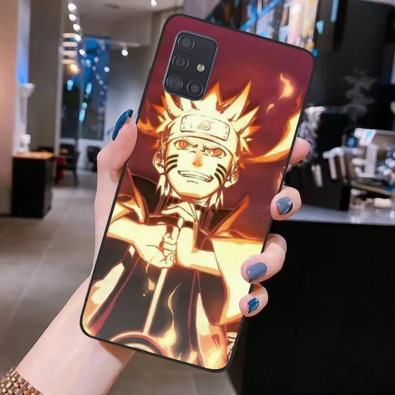 

KPUSAGRT Japan Anime Naruto Phone Case for Samsung S20 plus Ultra S6 S7 edge S8 S9 plus S10 5G lite 2020
