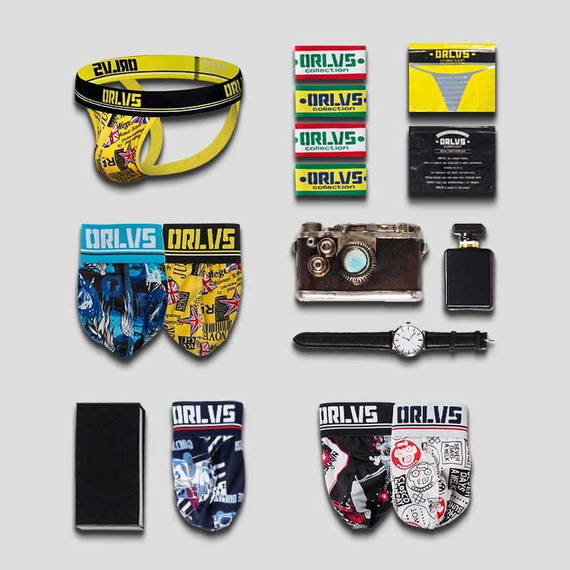 Популярные дышащие мужские стринги из спандекса сексуальное нижнее белье для