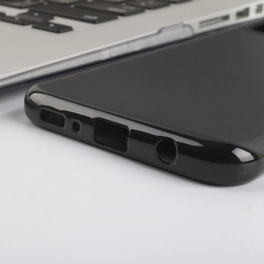 

ROEMI For Samsung Galaxy M31 New Arrival High Quality perfect anti-knock Solid Black TPU Pudding Cover