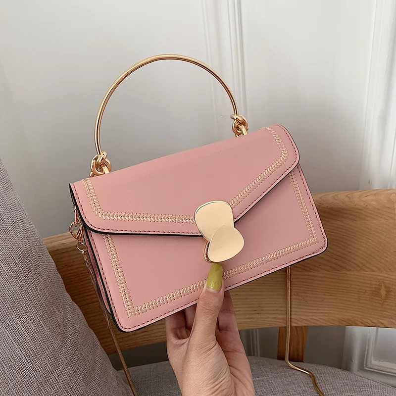 

Bags women 2019 summer new Joker Western style handbag slung tide chain organ small square bag