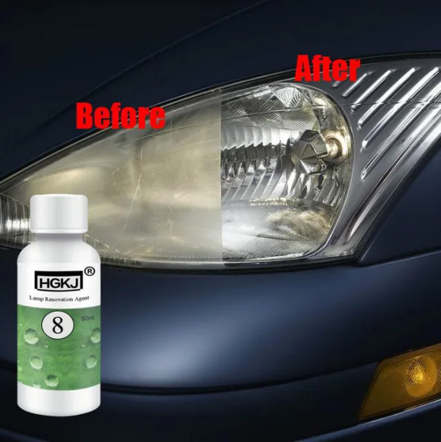 50ML Car polish Len Restoration Kit Headlight Agent Brightening Repair Lamp Renovation Paint Care Styling | Автомобили и