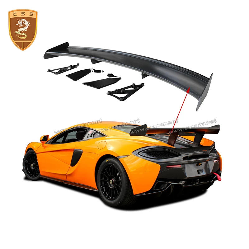Стильный задний спойлер из углеродного волокна для McLaren 540C 570S GT4 Стайлинг