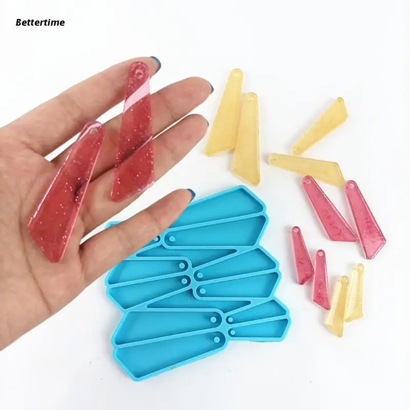 

Resin Molds Are Suitable for Jewelry Silicone Resin Jewelry Molds Including Earrings Pendants Bracelets Necklaces Molds B36D