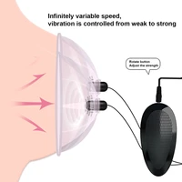 nipple stimulation licking vibrator breast enlargement masturbator nipple chest massage sex toys vibrator for women