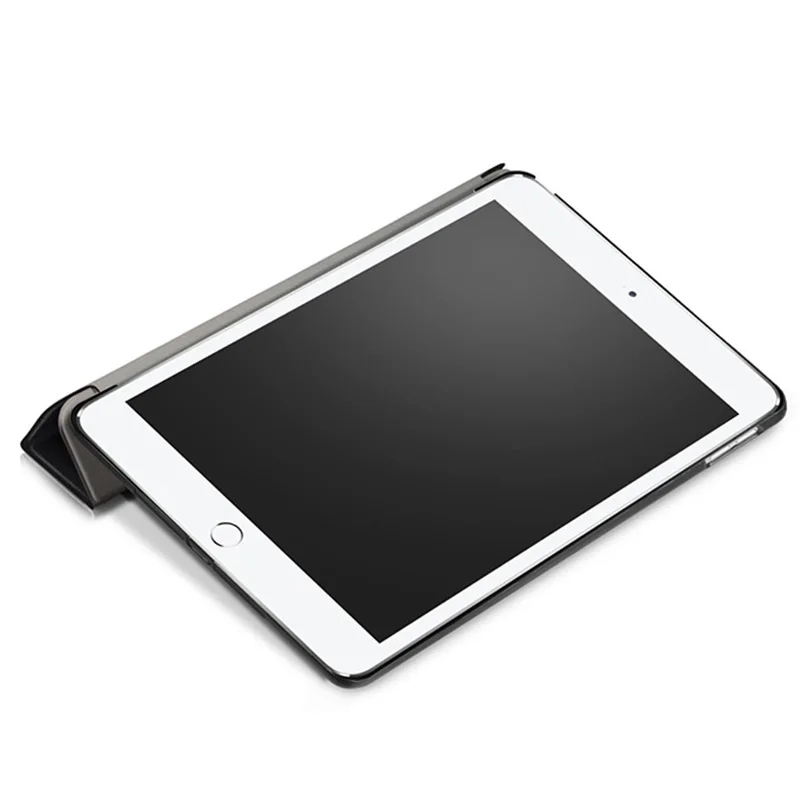 Ультратонкий кожаный чехол книжка Karst Folio Tri Folding с подставкой для iPad 2018 6 го
