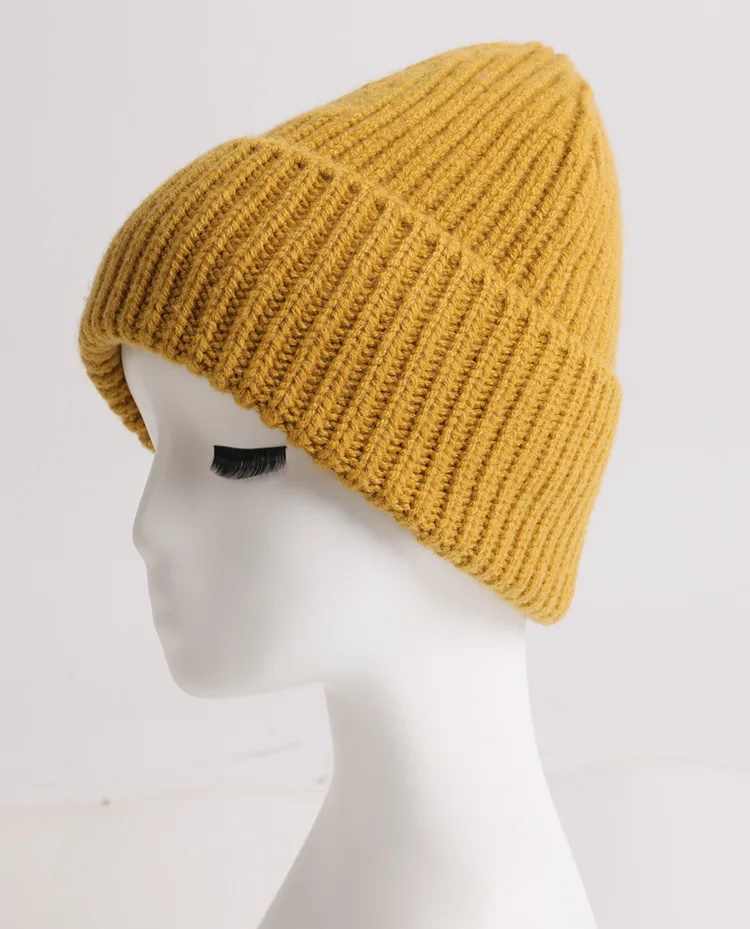CAVME, шерстяные шапки бини, шапки, унисекс, Повседневные шапки, одноцветные, для женщин, мужчин, зимние шапки для девушек, 99% Натуральная шерсть